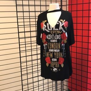 Boohoo Black T-Shirt